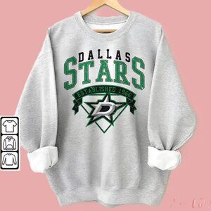Dallas Hockey T-Shirt, Dallas Hockey Sweatshirt, Dallas Hockey Crewneck, Dallas